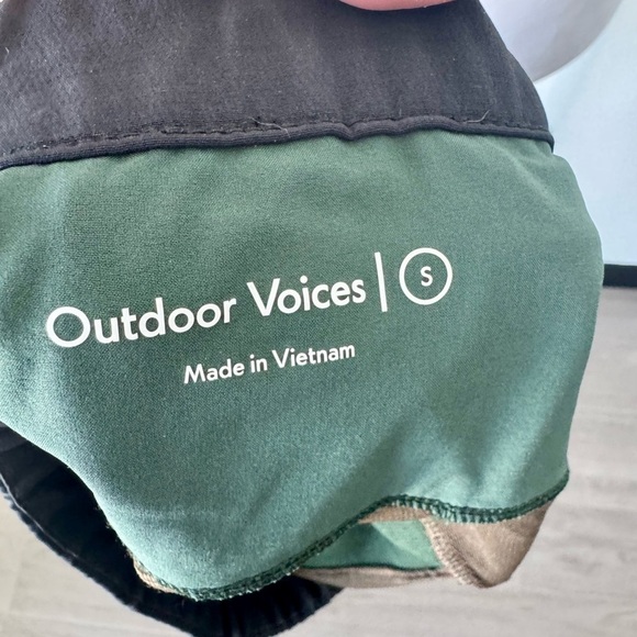 Outdoor Voices Colorblock RecTrek Skort 3” 💚🤎 - Picture 7 of 9